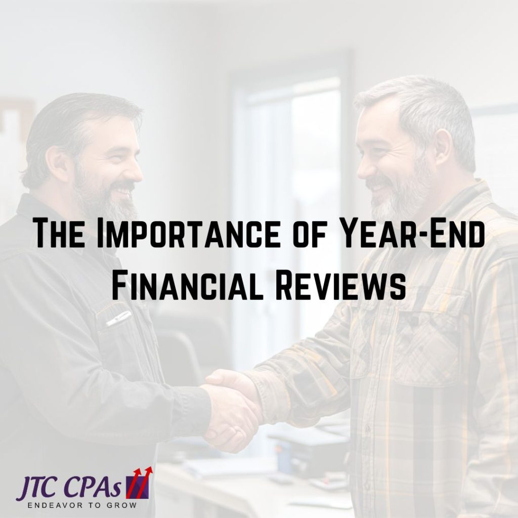 Year End Financial Review